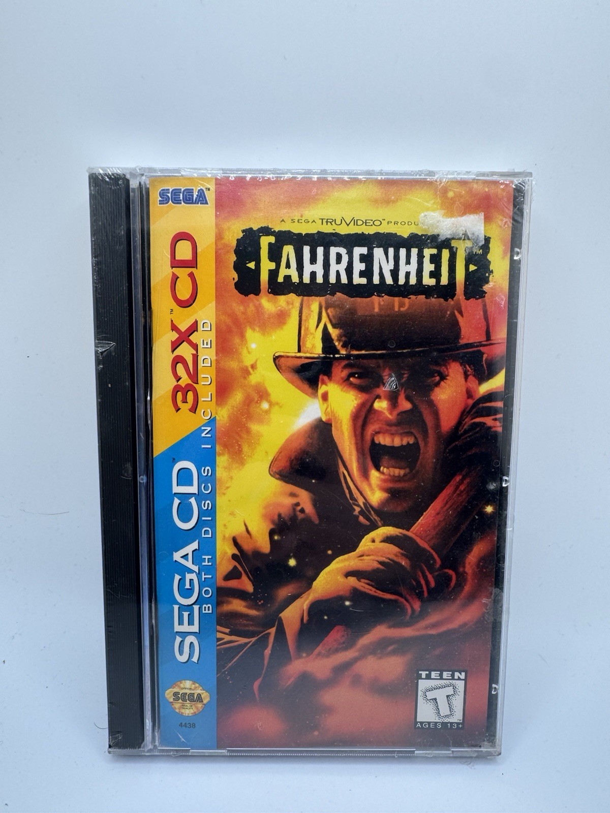 Fahrenheit (Sega CD / Sega 32X CD, 1995) BRAND NEW FACTORY SEALED UNOPENED