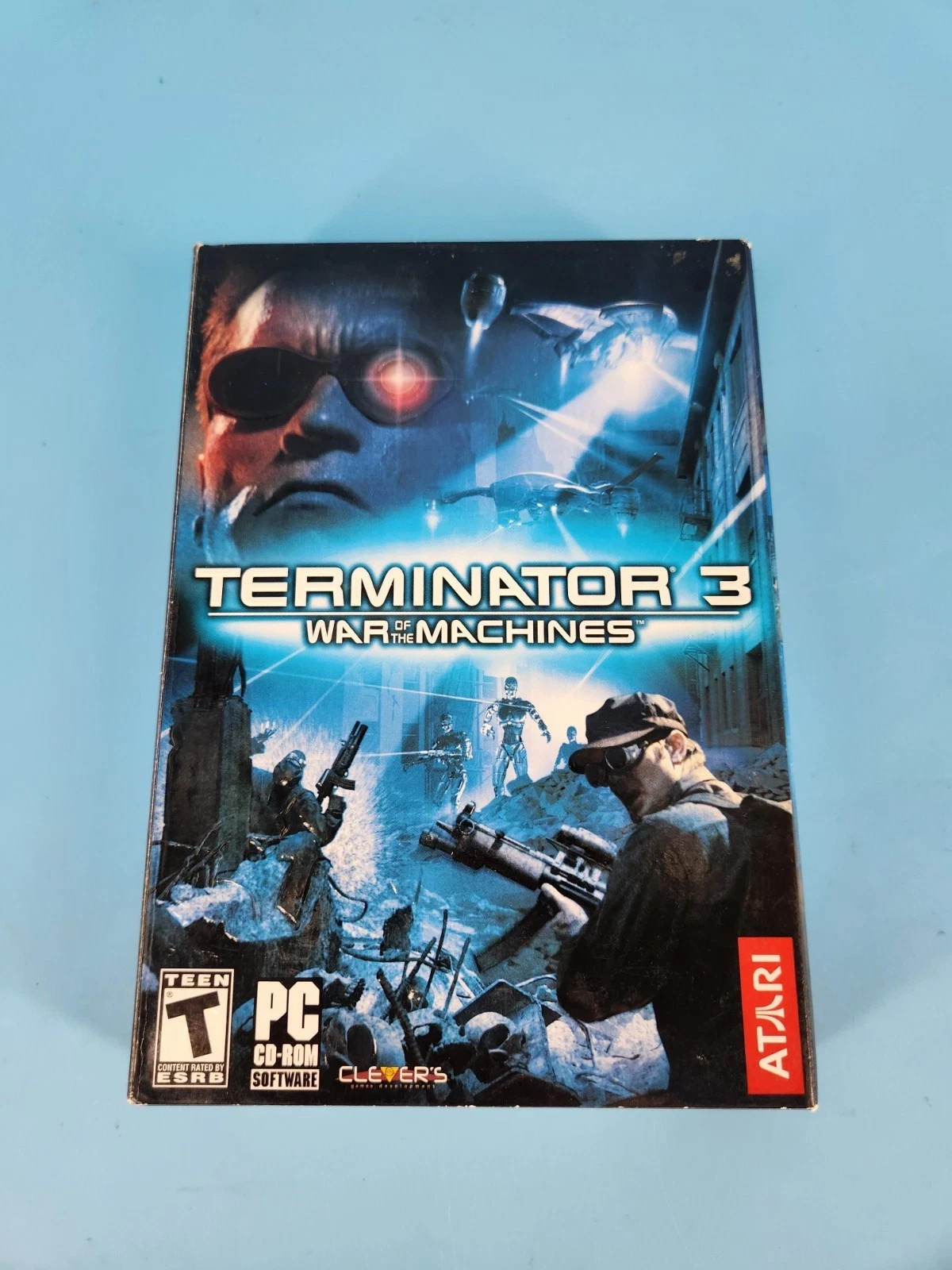 Video Game PC Terminator 3 War of the Machines Jewel NEW SEALED
