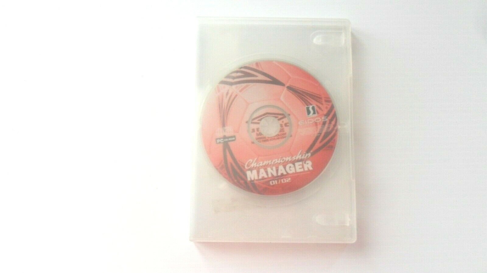 CHAMPIONSHIP MANAGER 01/02 PC GAME CD ROM EIDOS