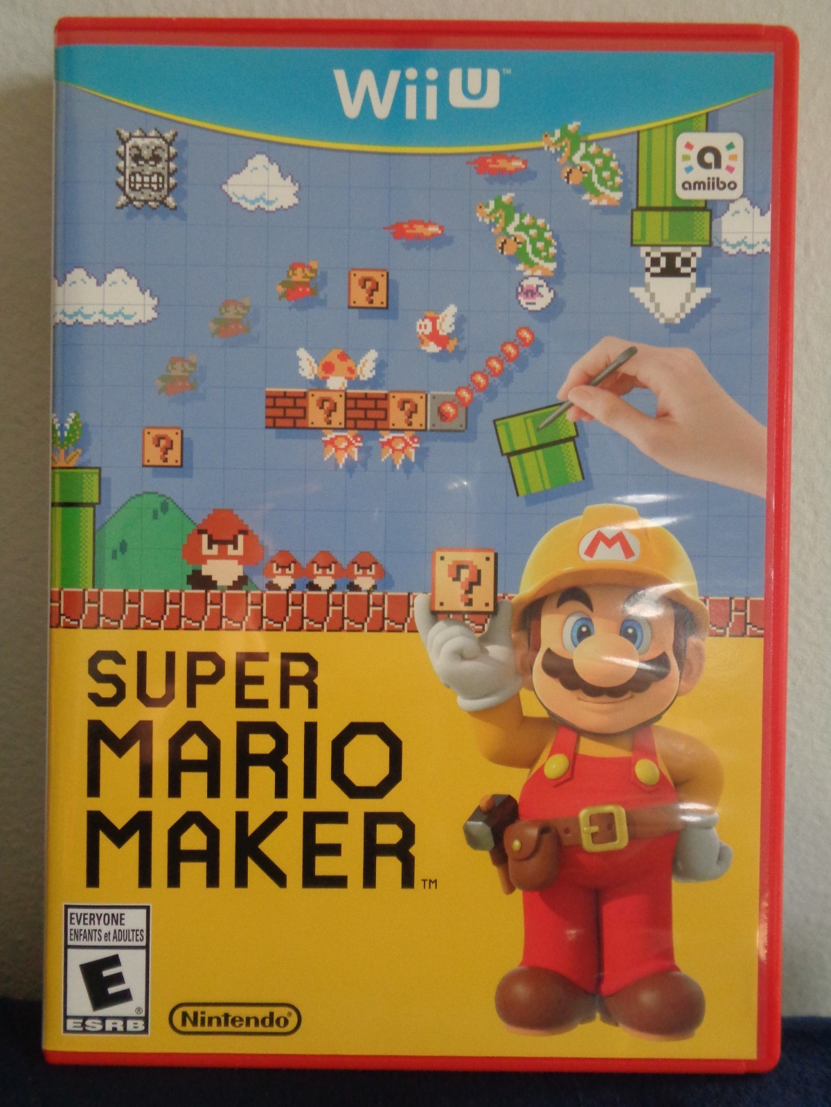 Super Mario Maker Wii U Nintendo Build Your Own World