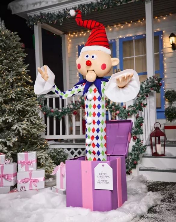 5.3 FT ANIMATED CHARLIE IN THE BOX FROM RUDOLPH RED NOSED REINDEER DISPLAY