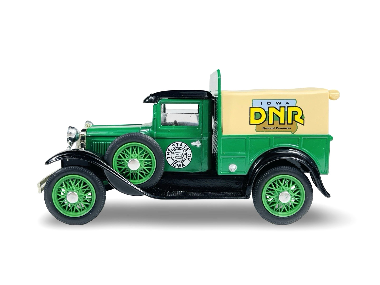 #1084 Spec Cast Iowa State DNR Conservation Model A Pick-Up ~ 1/25 Diecast 1992