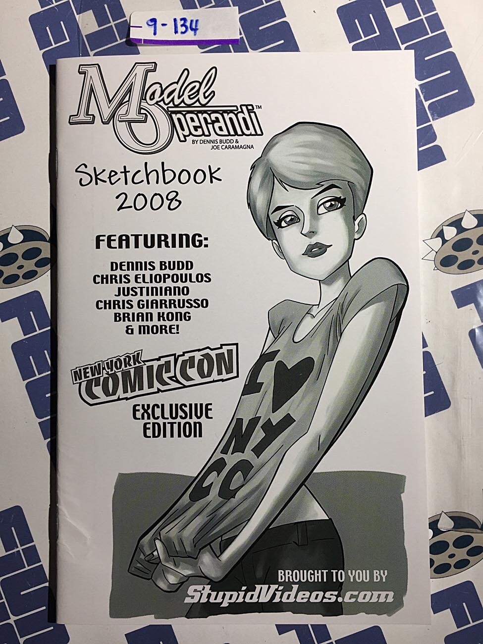 Model Operandi Sketchbook 2008 New York Comic Con Exclusive Edition 9134