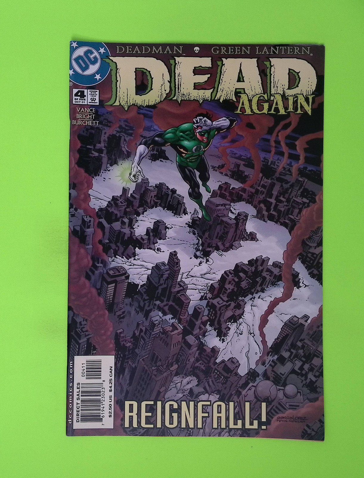 Deadman Dead Again #4 2001 DC Comics High Grade Comic Book X12-220