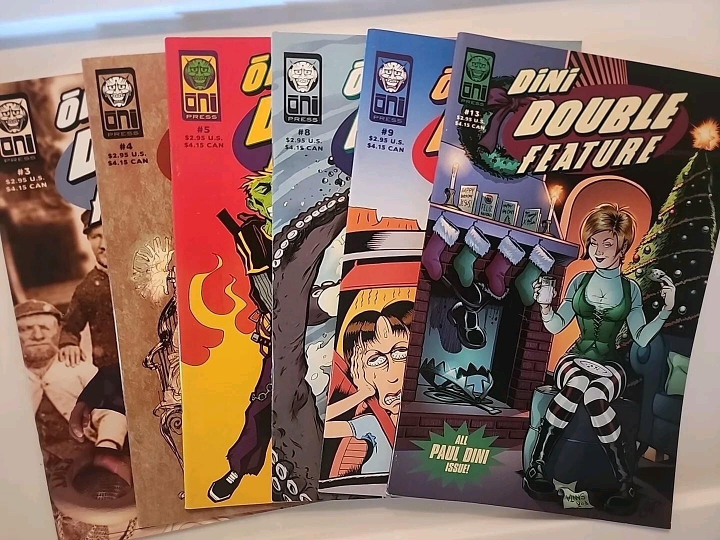 FIRST ONI DOUBLE FEATURE 3,4,5,8,9 & 13  🔑 Oni Press 1st Prints NM+ Jingle B&B