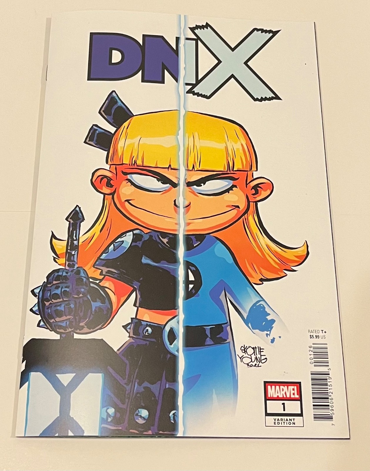 DNX #1 BLIND BAG EXCLUSIVE Magik and Invisible Woman Cover *See Pics + Desc*