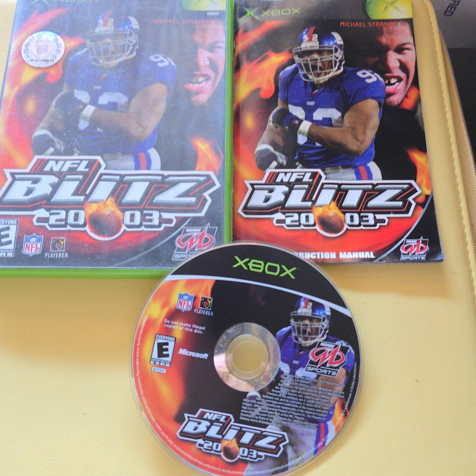 NFL Blitz 20-03 2003 (Microsoft Xbox, 2002) In Box CIB With Manual Tested