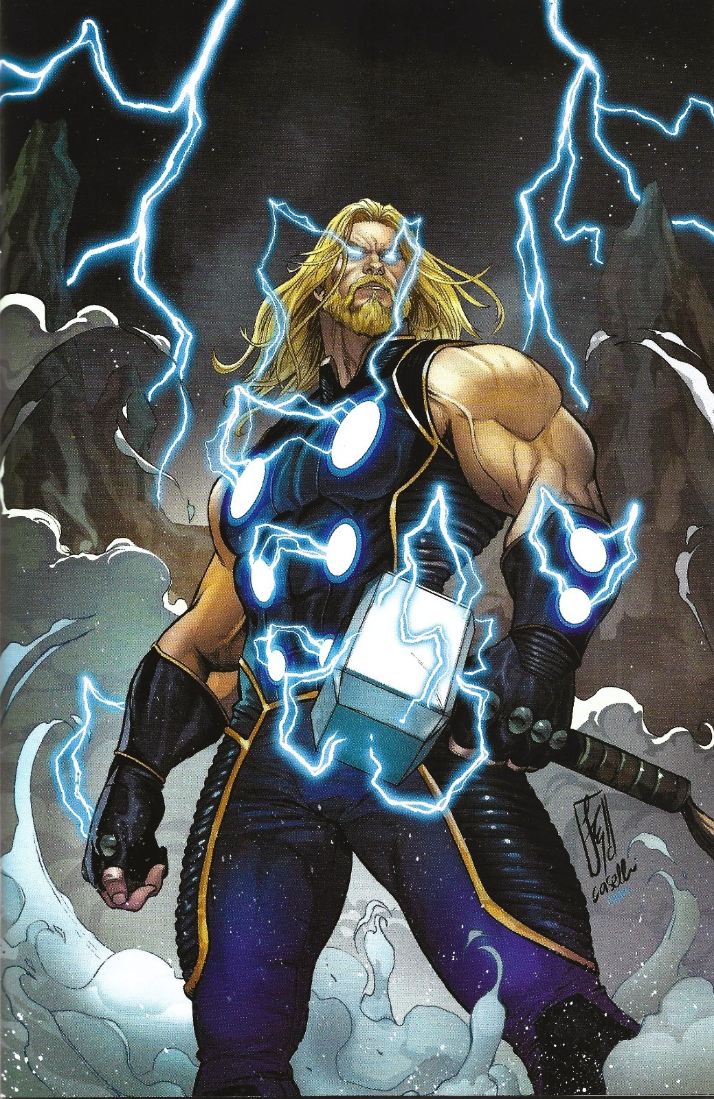 🔴🔥 ULTIMATE UNIVERSE #1 STEFANO CASELLI 1:100 VIRGIN VARIANT FIRST PRINT THOR