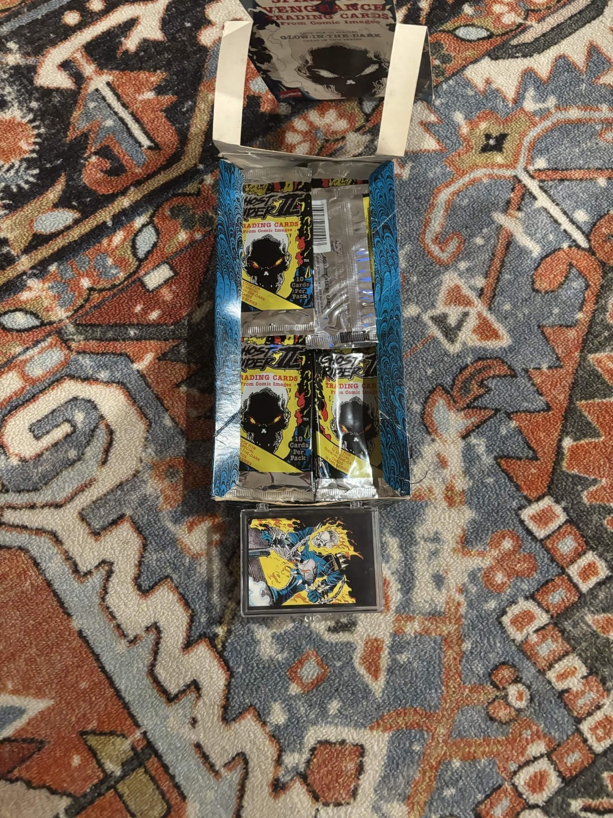 1992 Ghost Rider Spirit of Vengeance Empty + Ghost rider 2 complete set