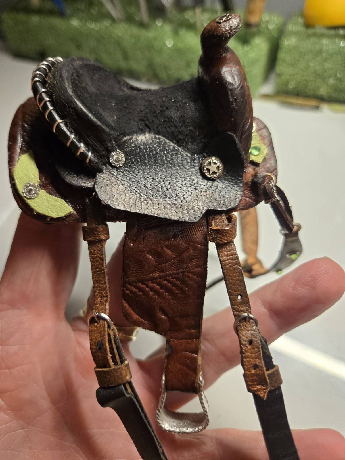 Traditional Breyer Western Saddle