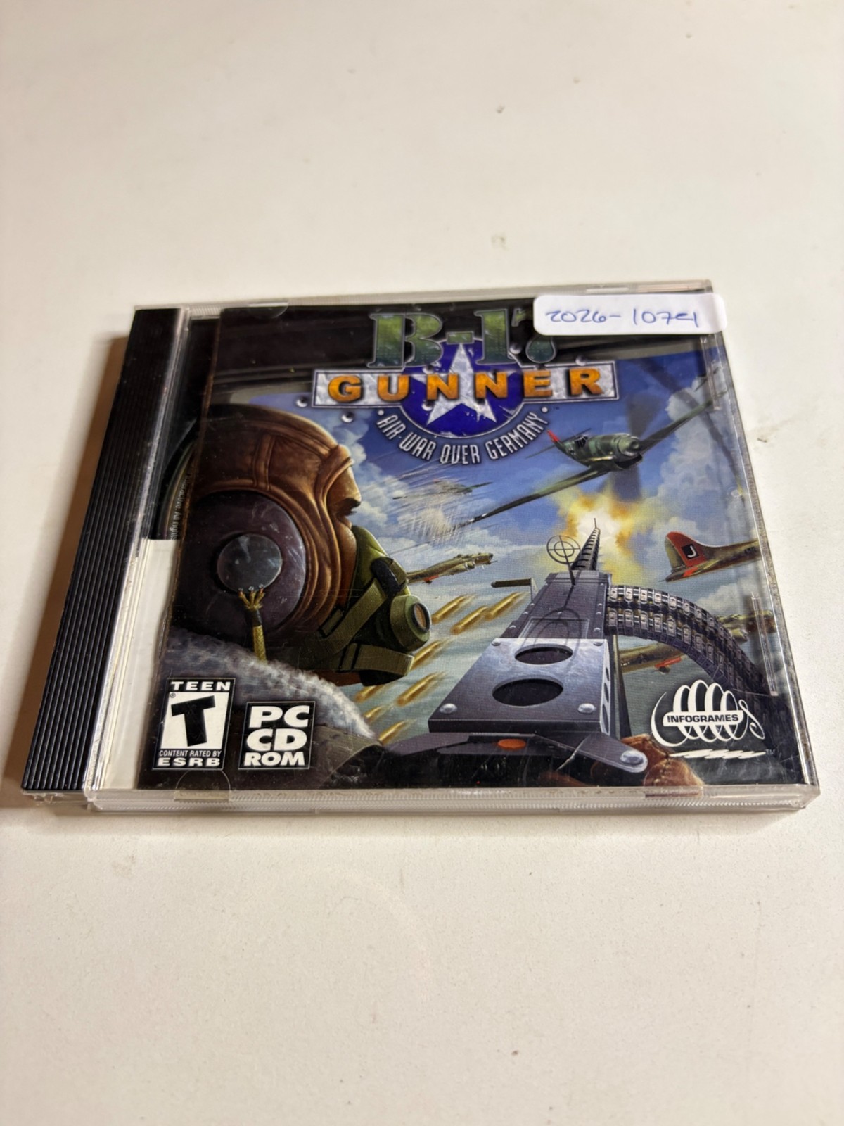 B-17 Gunner: Air War Over Germany PC CD-ROM Game (2001) by Infogrames