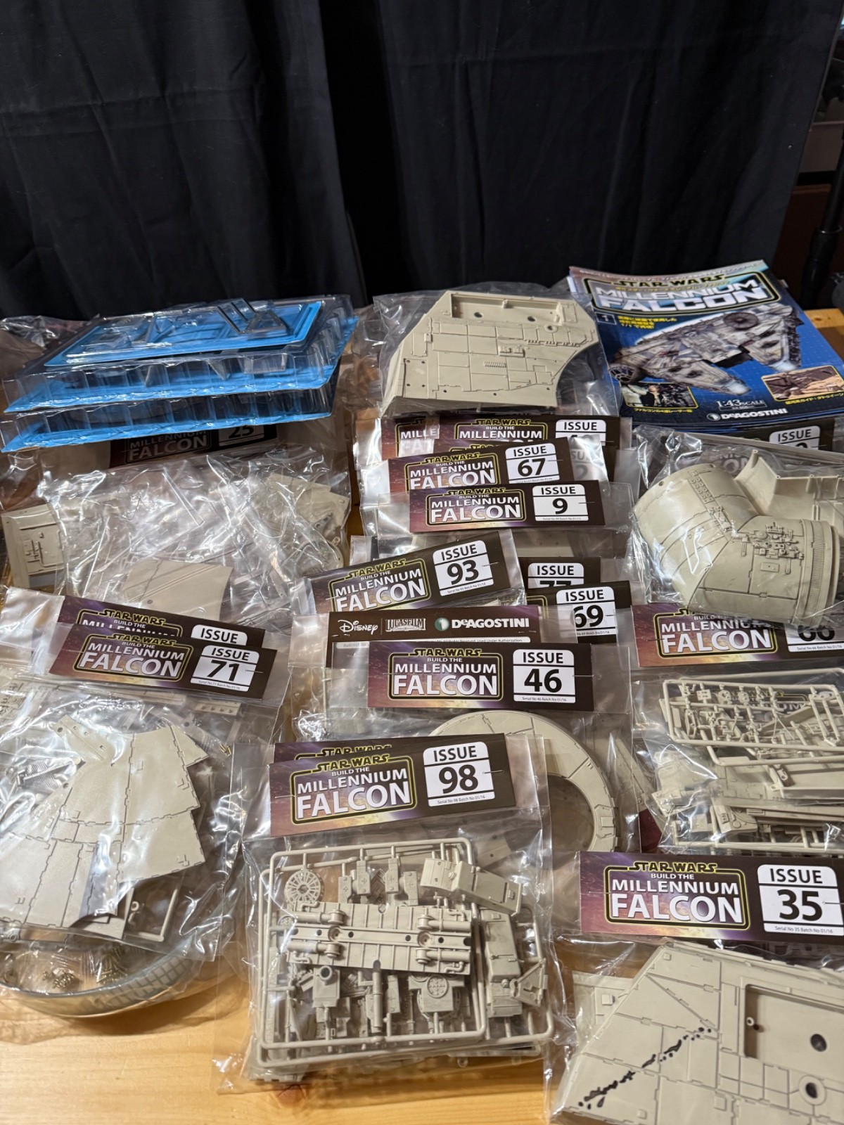 Deagostini Fanhome Star Wars Millennium Falcon Issues 1-100 COMPLETE SEALED