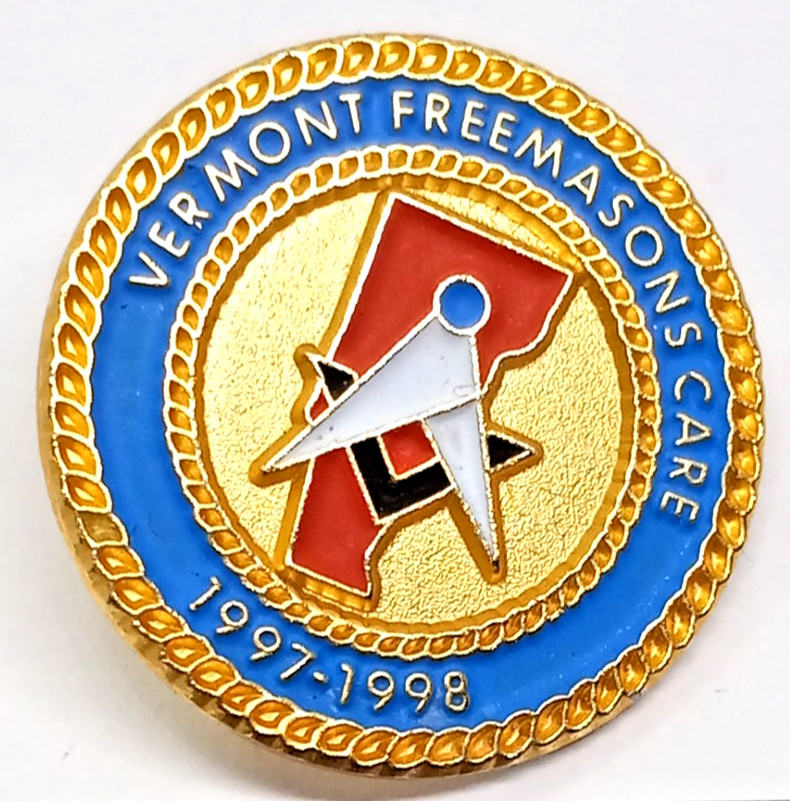 Vintage Gold Tone Masonic Program \