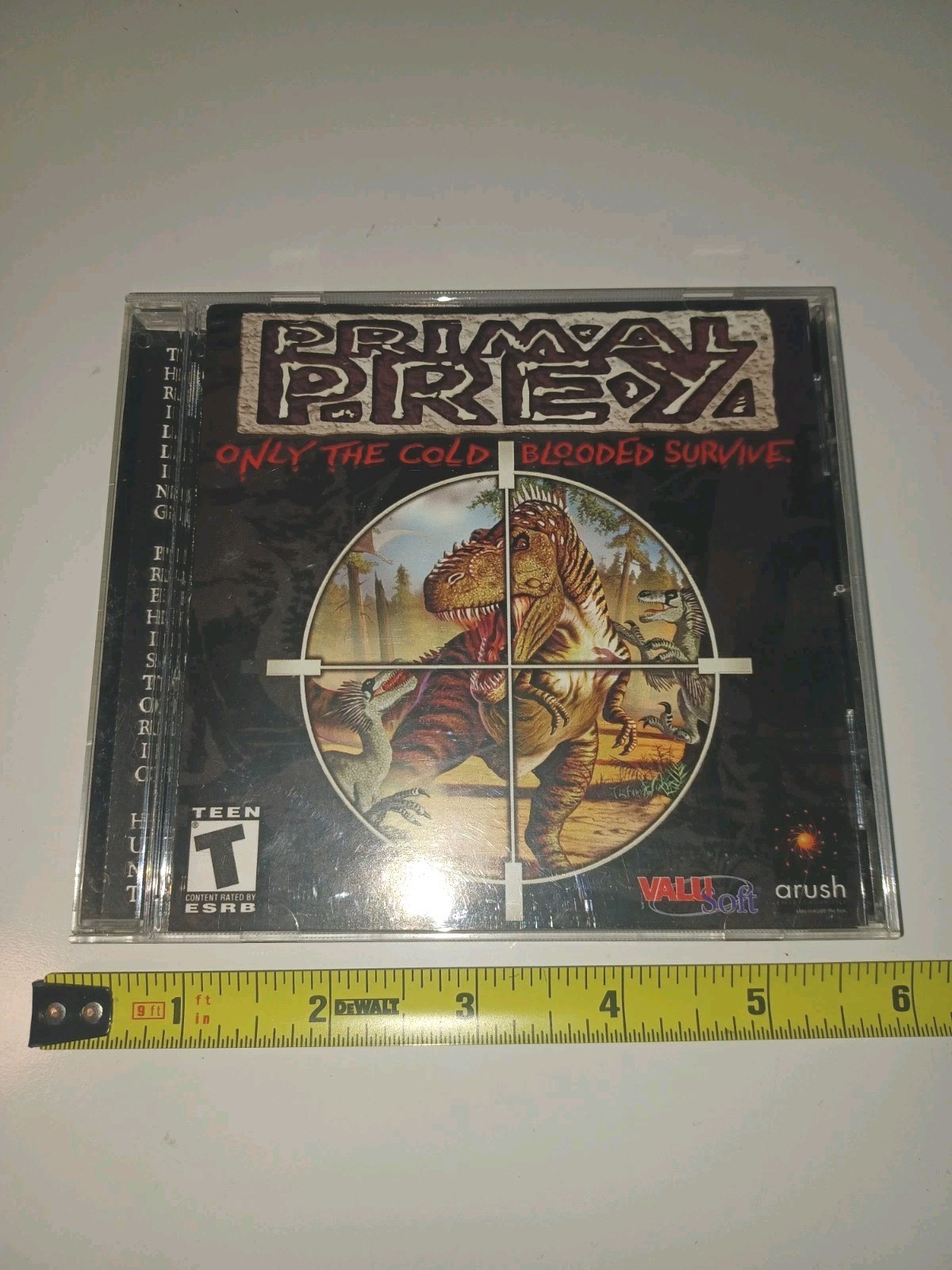 Primal Prey: Only the Cold Blooded Survive (PC, 2001) Retro PC Game 