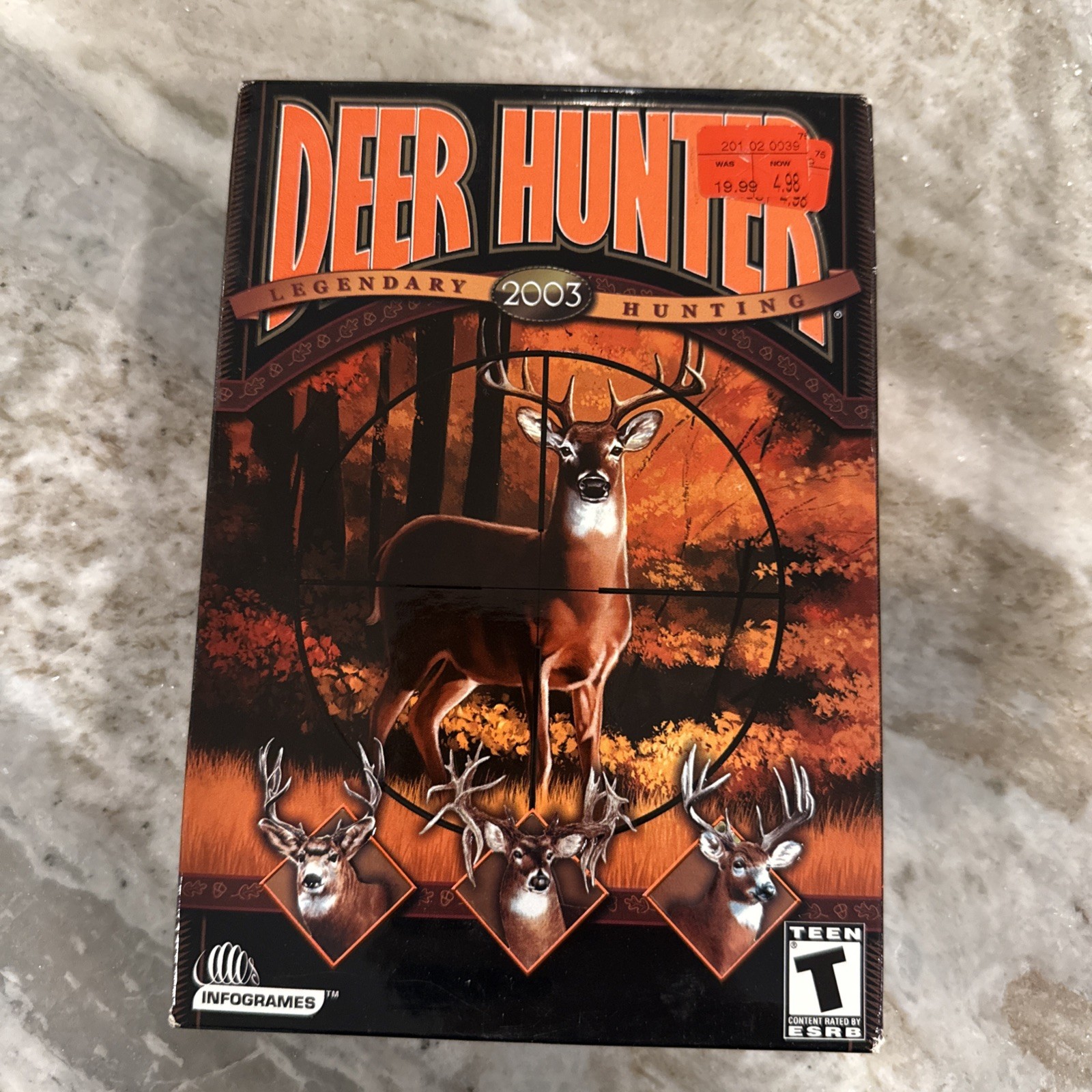 Deer Hunter 2003: Legendary Hunting (PC, 2002) Brand New Sealed New
