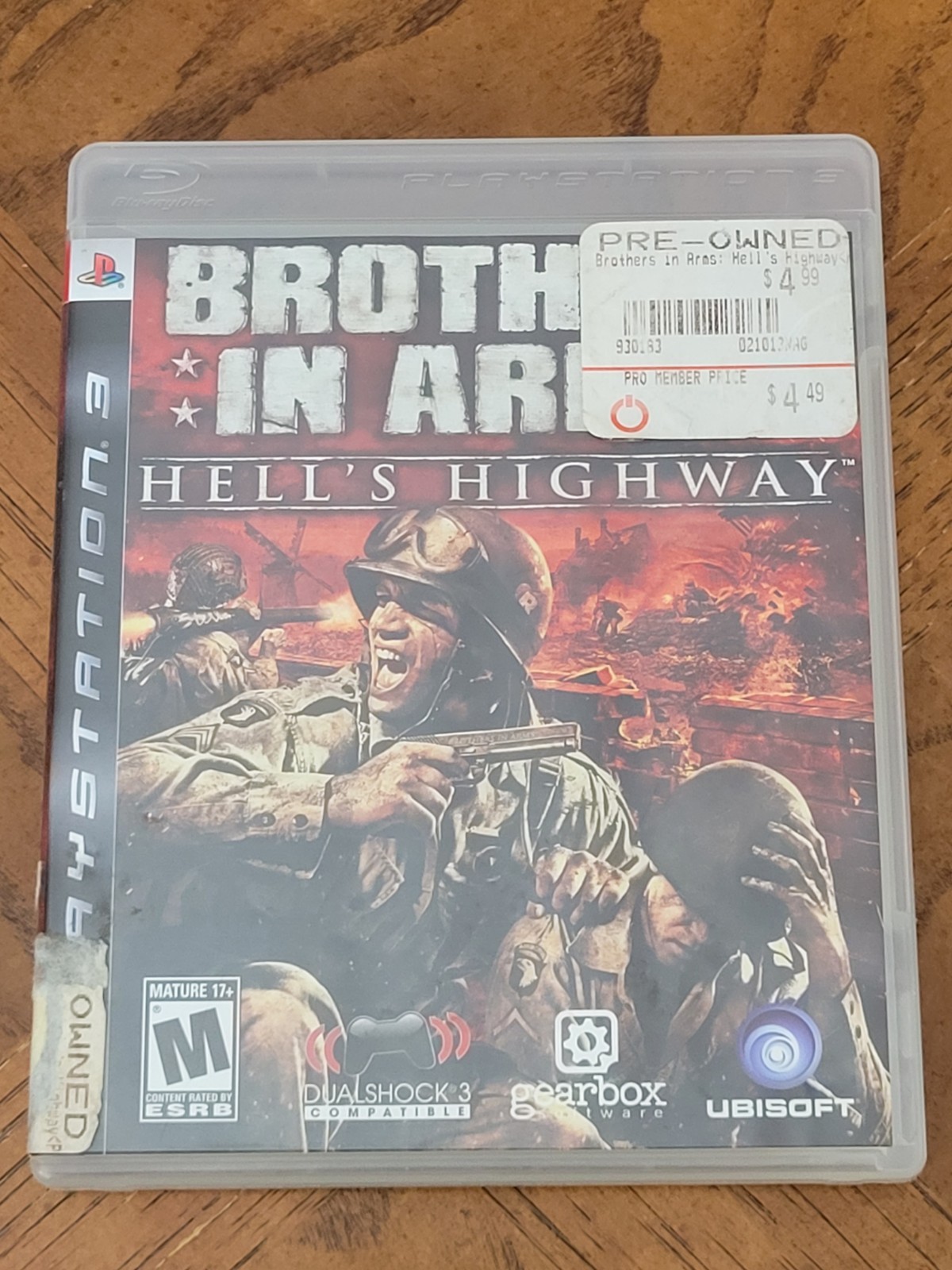 Brothers in Arms: Hell's Highway (Sony PlayStation 3, 2008) PS3 CIB