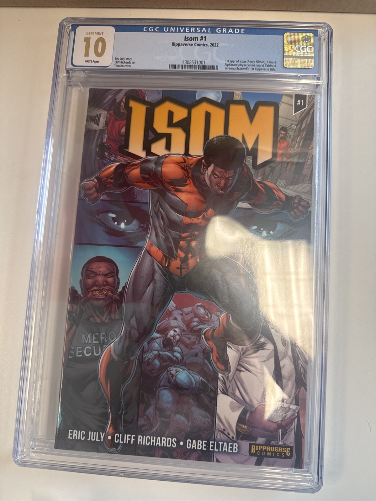 Rippaverse Isom 1 Comic Book CGC 10 Only In Existence. Ultra Rare 1st Rippaverse
