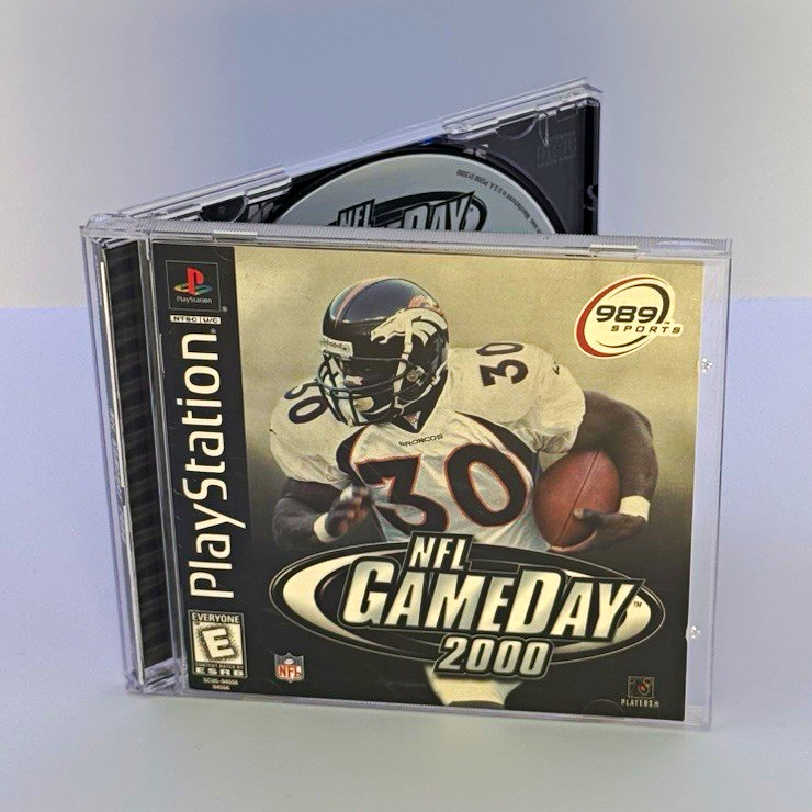 MINT - NFL Gameday 2000 Sony PlayStation 1 PS1 989 Sports E NTSC-U/C - CIB