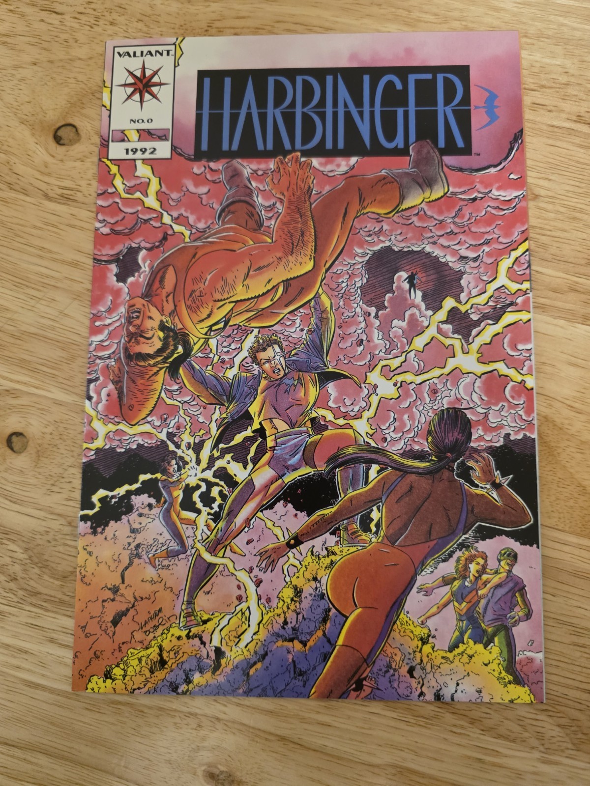 Harbinger #0 Pink Mail Away Version