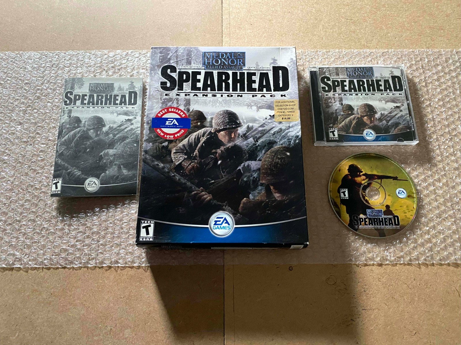 Medal of Honor AA: Spearhead Expansion (Big Box Costco 8 x 11