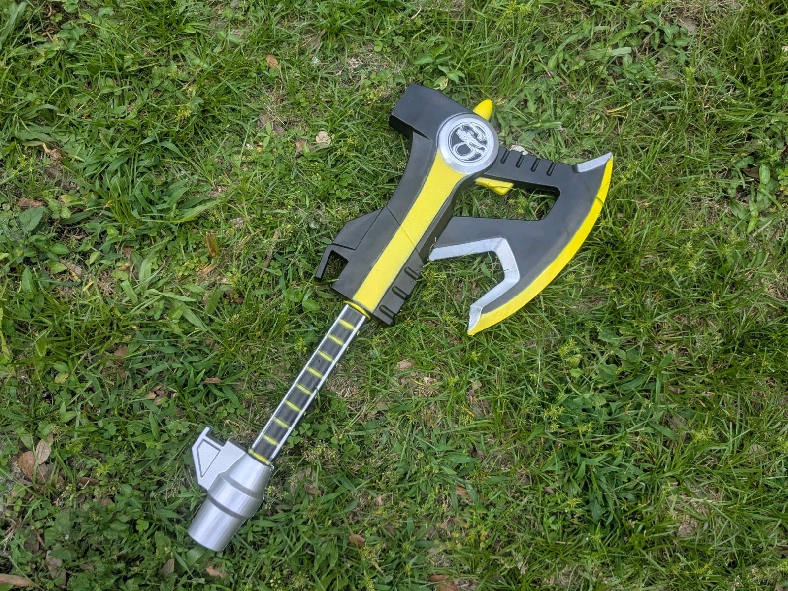 Polyurethane Foam Mighty Morphin Power Rangers Black Ranger Mastodon Axe