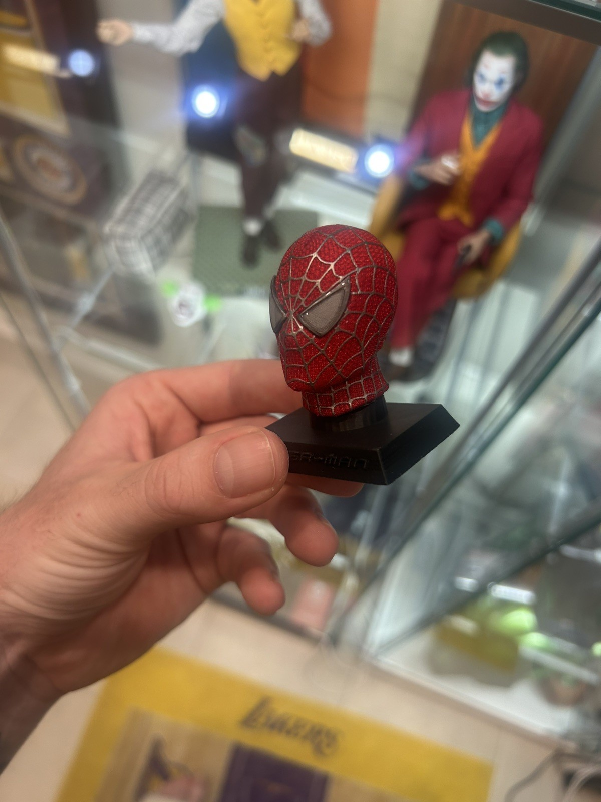 Spider-Man 2 Hobbyverse custom 1/6 Spiderman Headsculpt (VERY RARE) (BRAND NEW)
