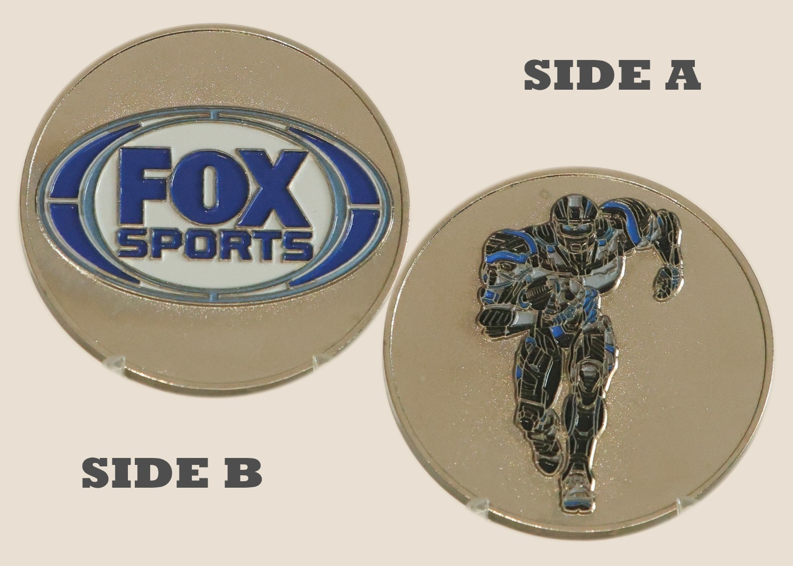 Fox Sports Football Player Challenge Coin 1#5