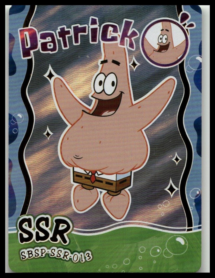 2024 Nickelodeon #SBSP-SSR-013 Patrick SSR