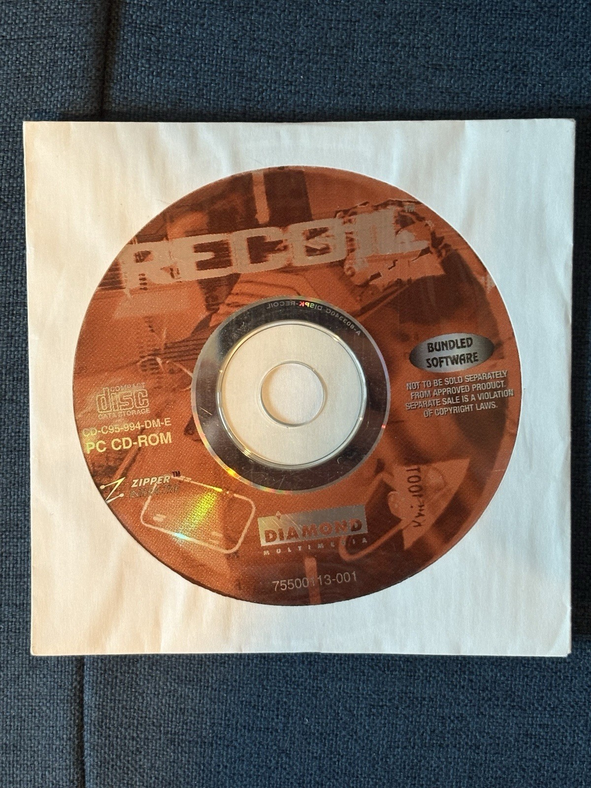 Recoil (PC, 1999) - Disc Only