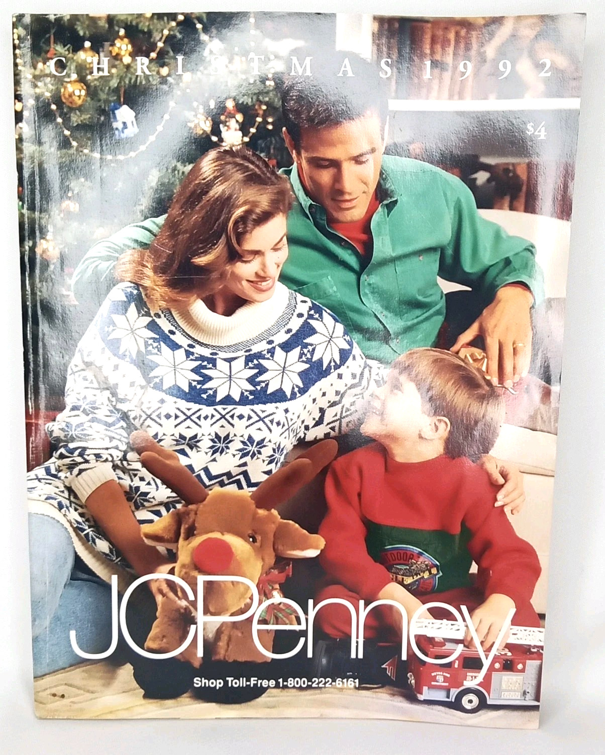 Vintage 1992 JC Penney Christmas Catalog 547 Pages New Arrival
