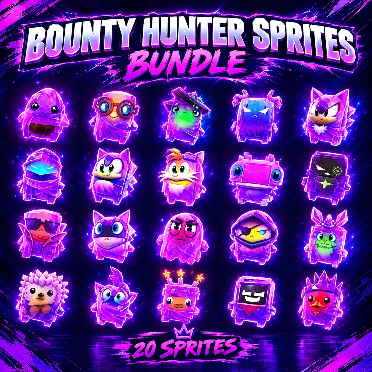 Bundle All Bounty Hunter Sprites | You Keep It | PREORDER 