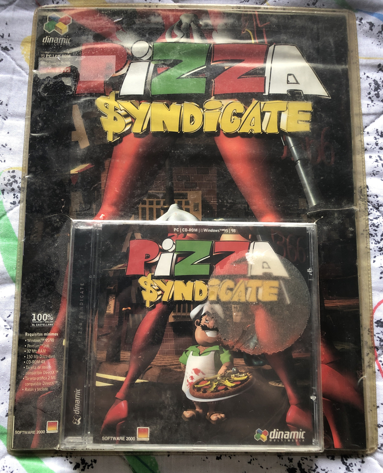 PIZZA SYNDICATE PC Game Windows 95/98