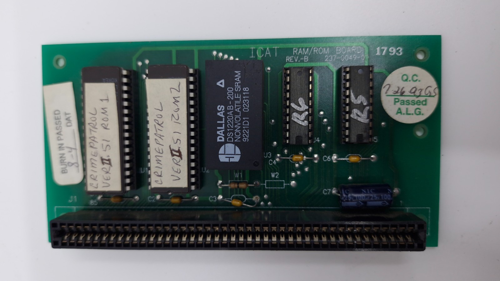 Crime Patrol II Drug Wars  Ver: 1.30 RAM/ROM Board - American Laser Games