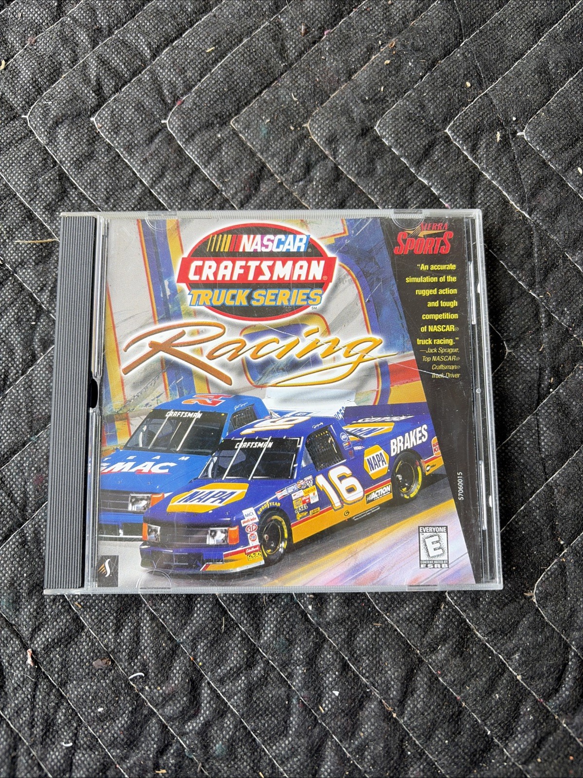 NASCAR Craftsman Truck Series Racing PC Video Game - NO Manual