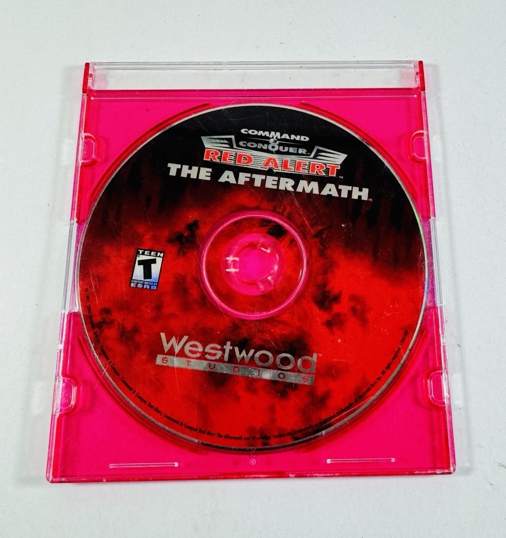 Red Alert The Aftermath PC Video Game No Case Disc Only ML443
