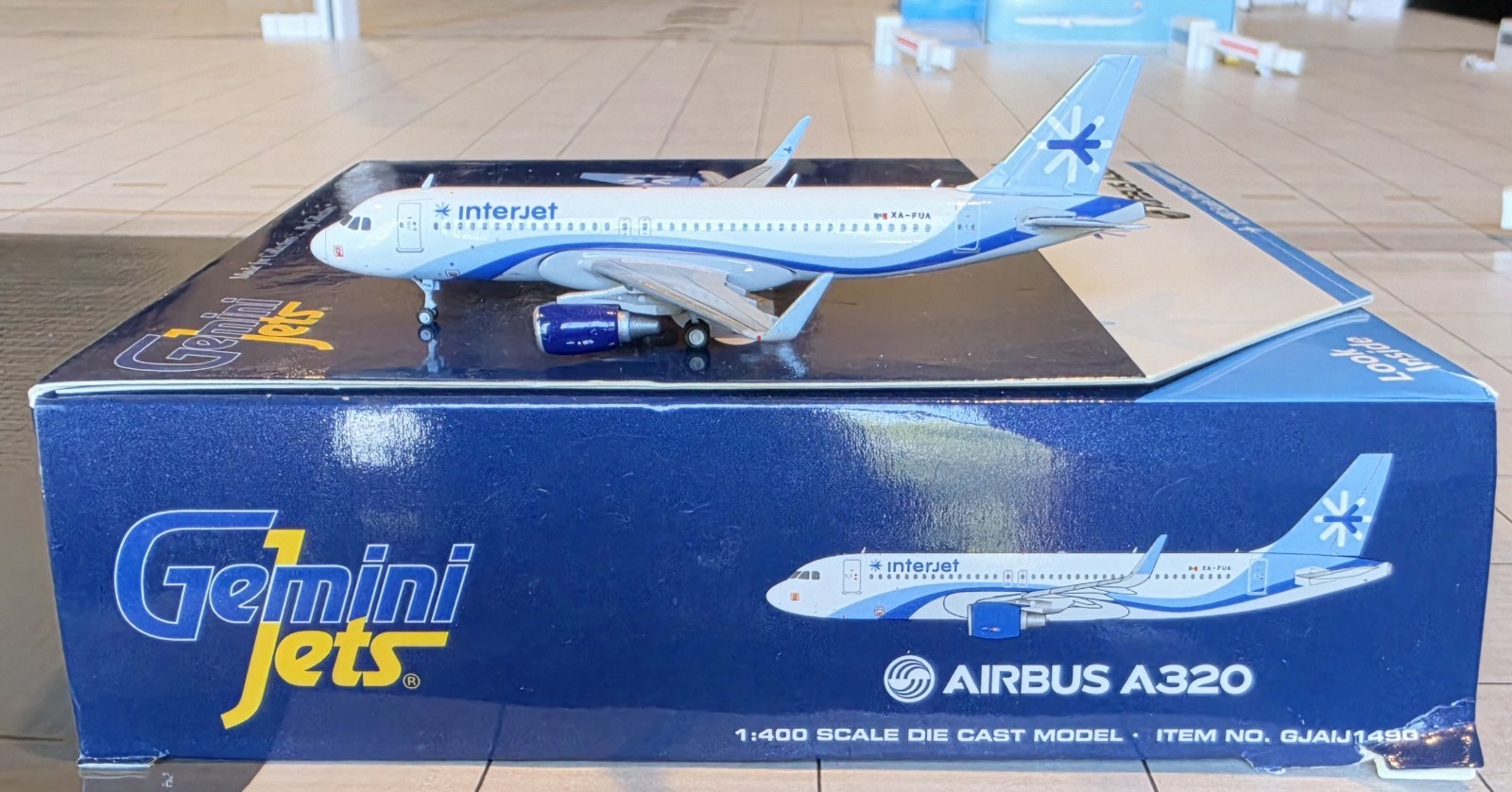INTERJET A320 Gemini Jets 1/400 GJAIJ1490