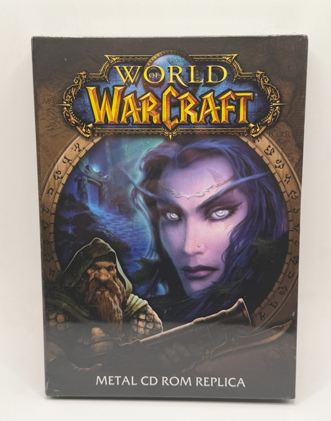 World of Warcraft WoW Limited Edition Metal CD-ROM Replica Collectible LE5000