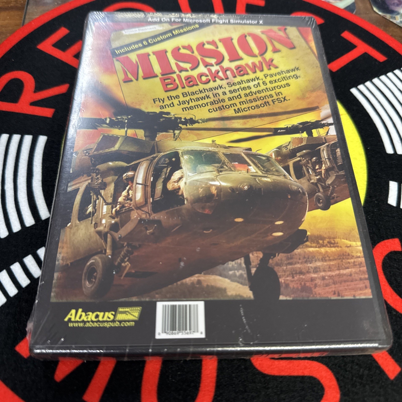 Microsoft Flight Simulator X FSX Mission Blackhawk 6 Custom Missions PC CD NEW