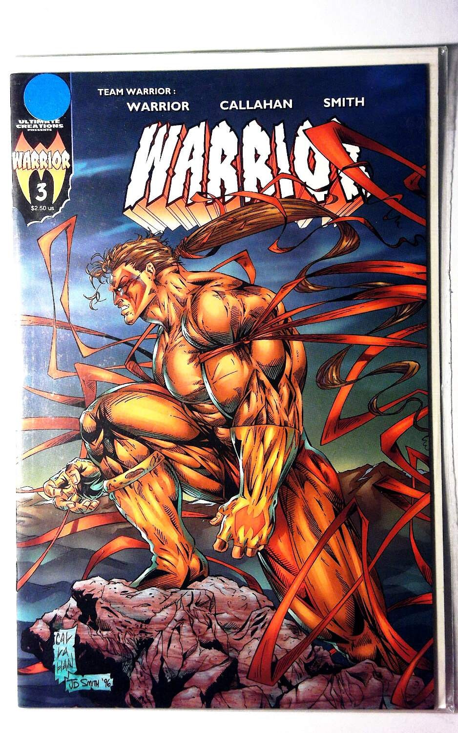Warrior #3 (1996) Ultimate Creations 1st Print Comic Book