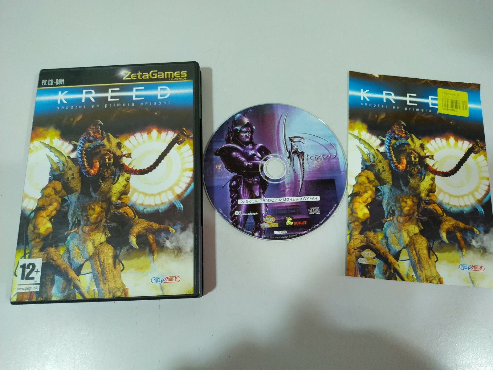 Kreed Shooter in First Person - PC CD-Rom Game Spain Edition