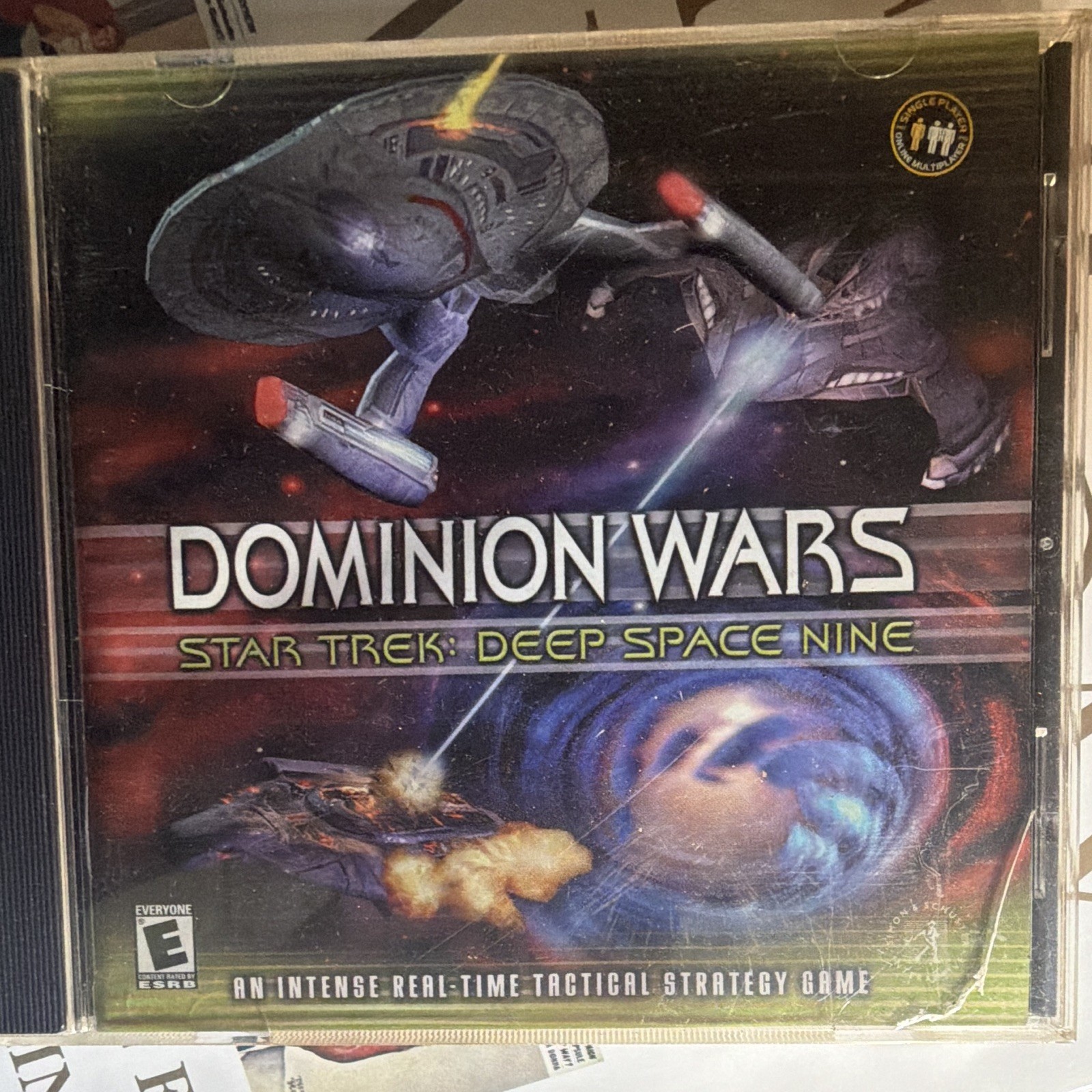 Simon & Schuster Dominion Wars: Star Trek Deep Space Nine PC RTS Strategy E