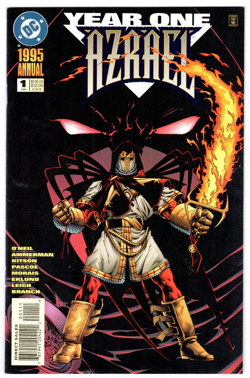 AZRAEL ANNUAL #1   YEAR ONE Story   SWORD OF AZRAEL PREQUEL   Near Mint- (9.2)