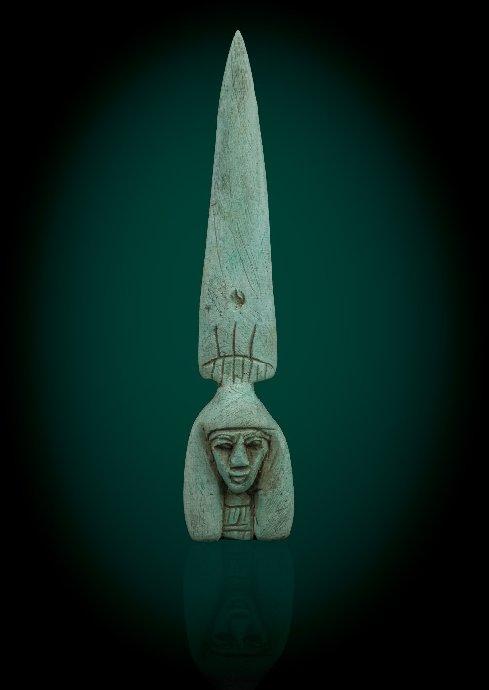 Rare Ancient Egyptian Antiquities Egyptian Rare Hathor Knife Egyptian BC