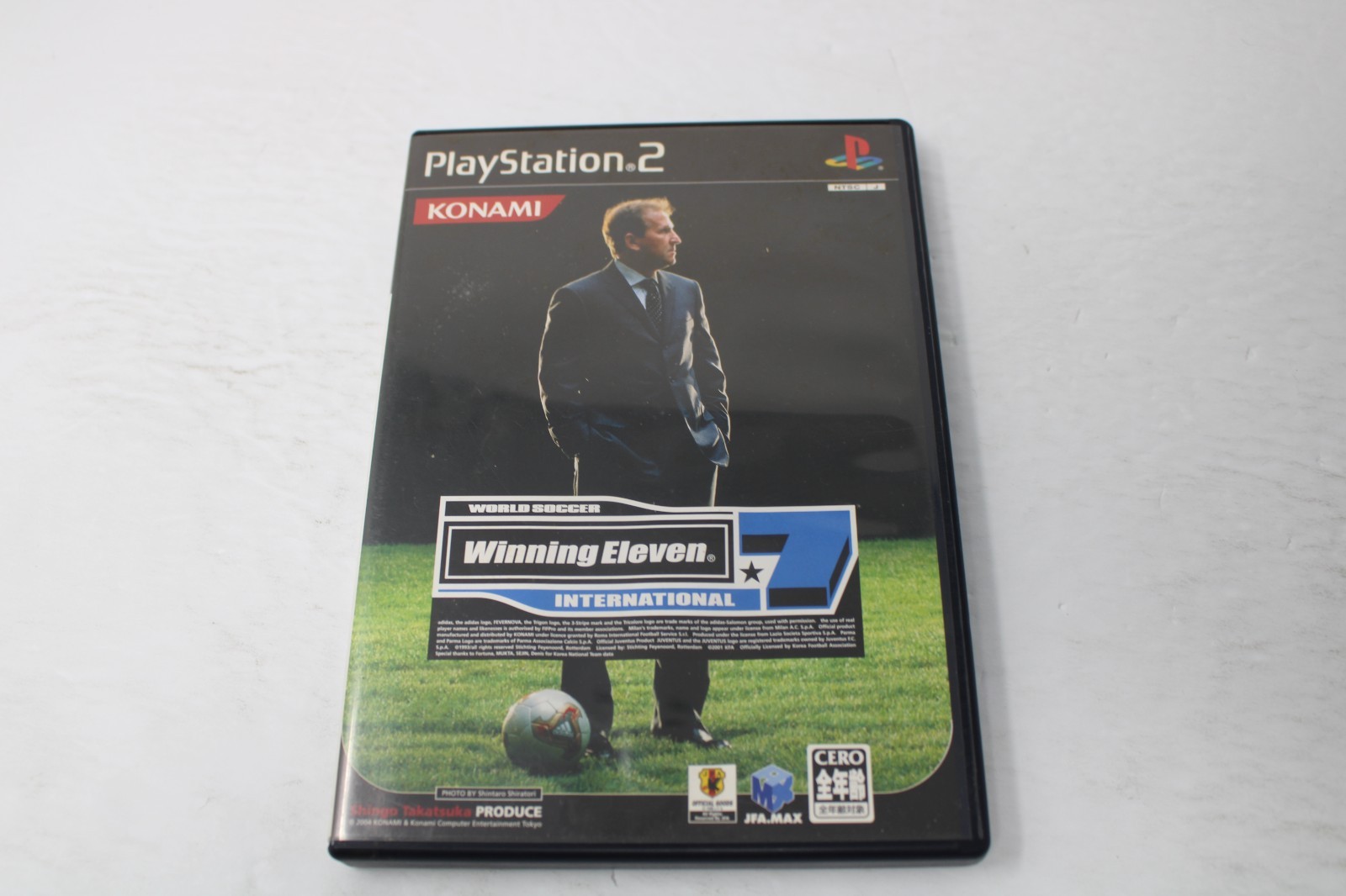 World Soccer Winning Eleven 7 International Playstation 2 PS2 Japan Region Lock