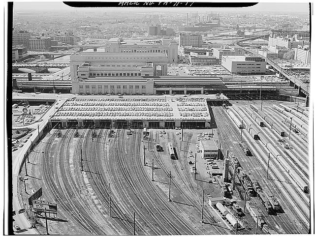 Philadelphia Pennsylvania 1930s Pennsylvania Railroad 30th Street Station