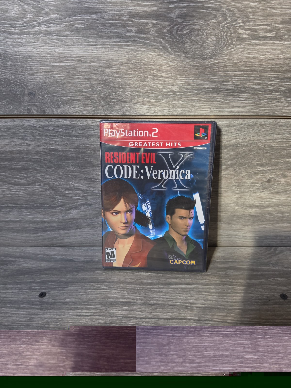 Resident Evil Code: Veronica X - PS2 - BRAND NEW - FACTORY SEALED CAPCOM Red Tab