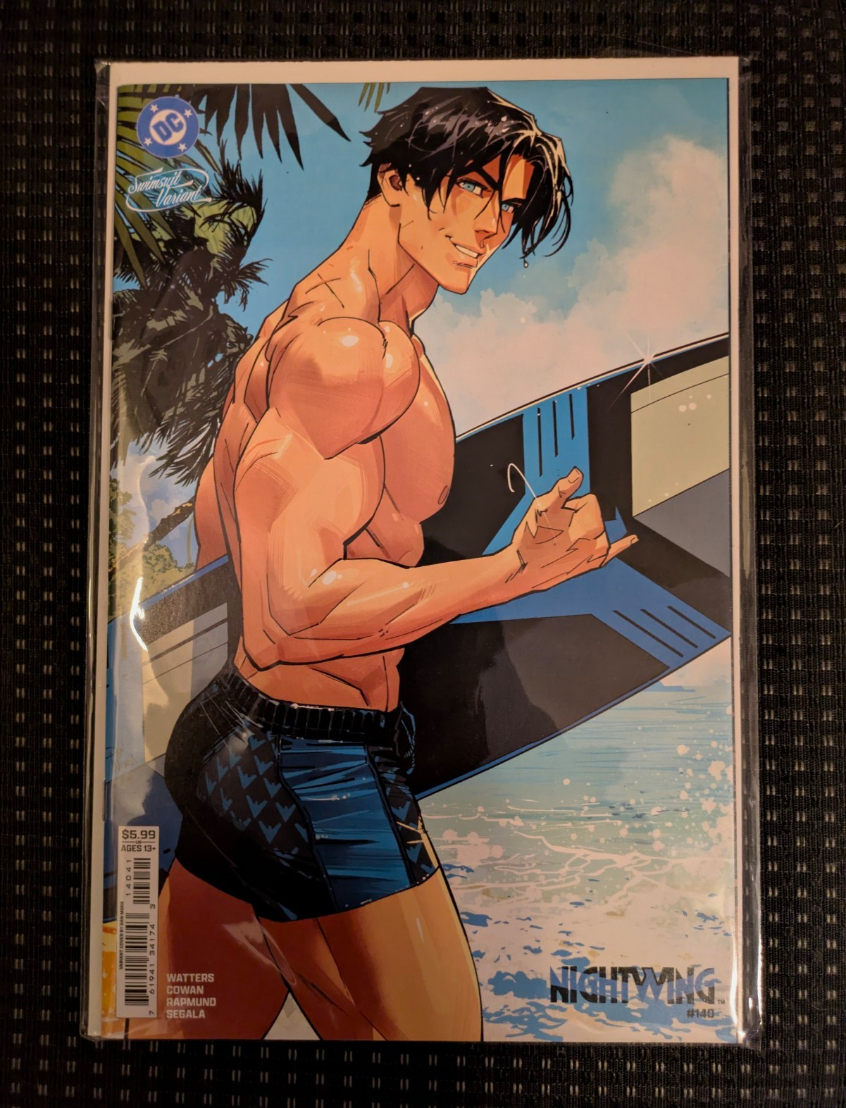 DC Nightwing #140 Dan Mora Variant Cover Swimsuit Edition