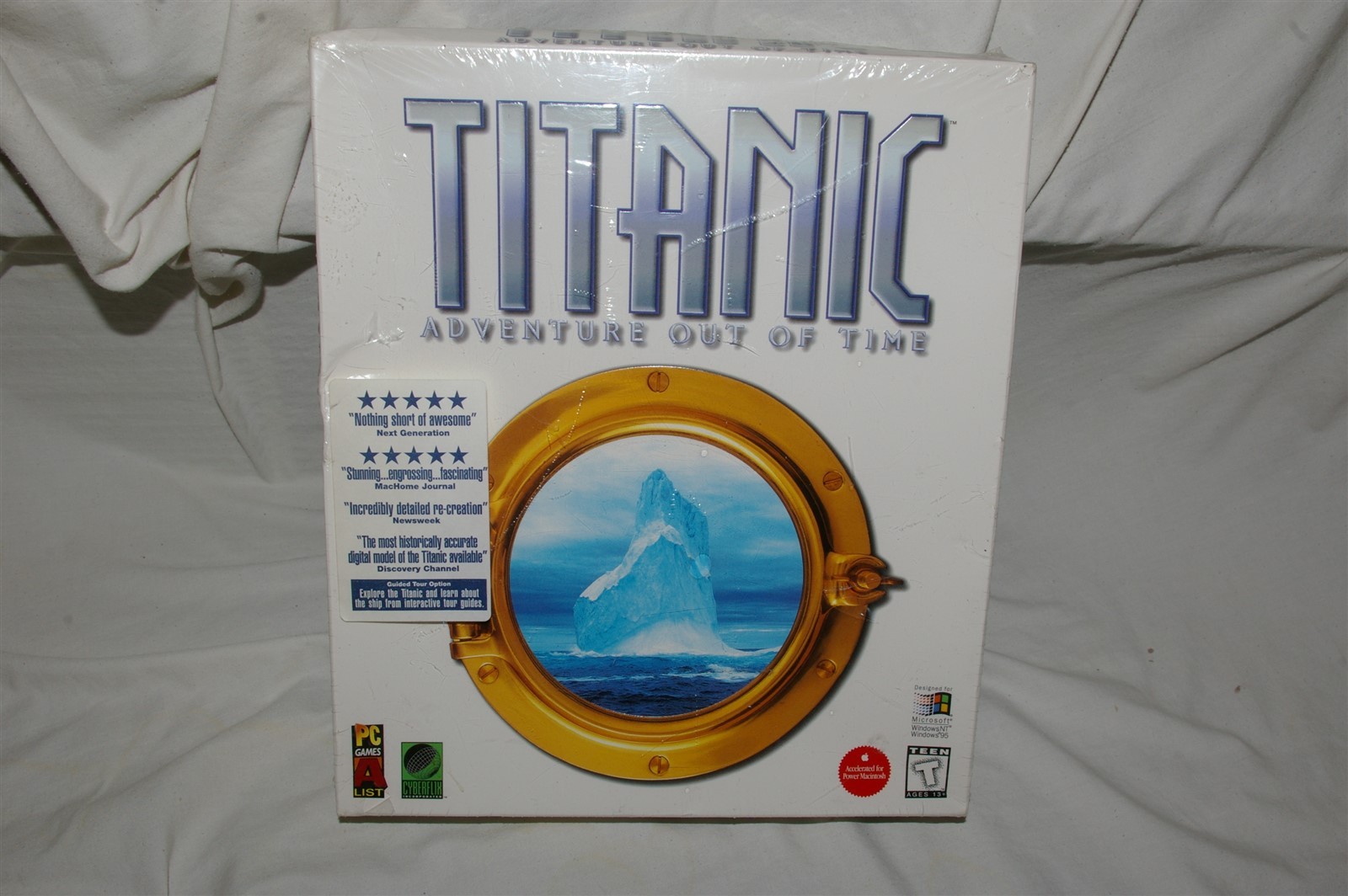 Titanic Adventure Out of Time (Microsoft Windows PC, 1996) SEALED NEW