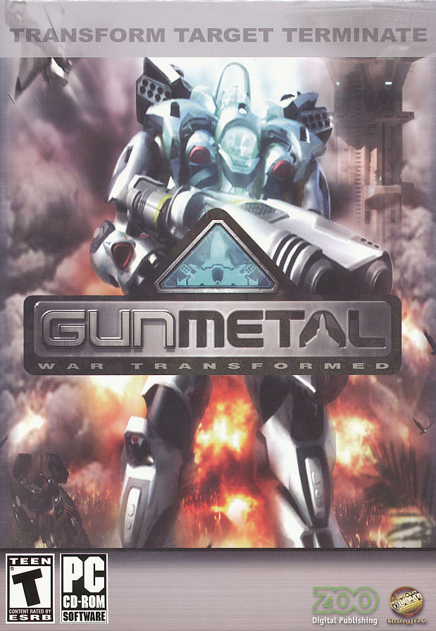 GUN METAL GunMetal War Transformed - Future Combat Battle Mech PC Game NEW