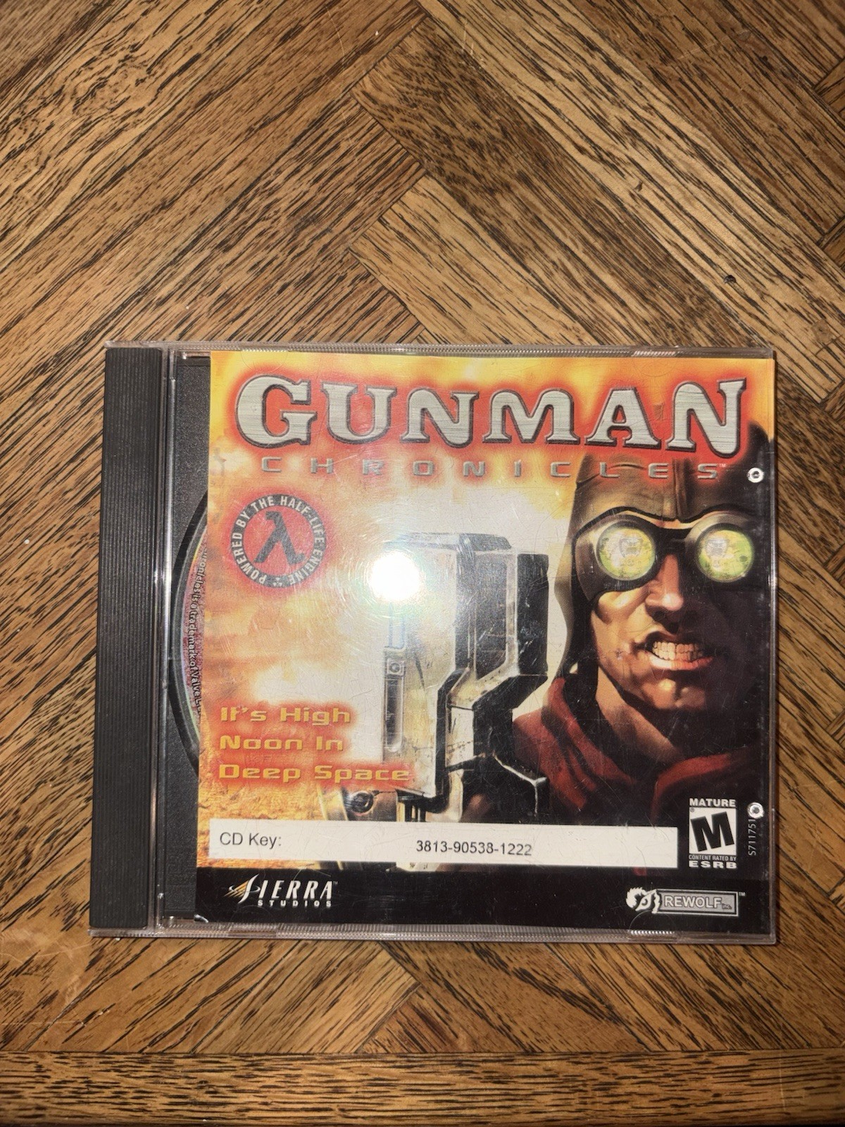 Gunman Chronicles Sierra Studios FPS Multiplayer Video Game Disc for Windows